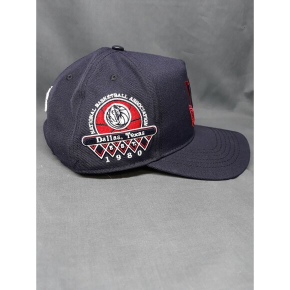 Pro Standard Dallas Mavericks Snapback Hat Navy Blue NEW! - Picture 3 of 7